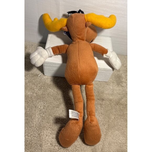 Toy Network Rocky & Bullwinkle Bullwinkle Moose Plush Toy Collectible - Picture 8 of 8